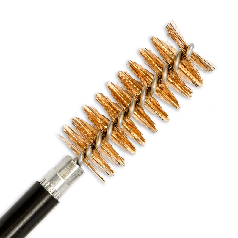 Brush with long handle, bronze wire, 0.10/12 mm Brushes